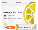ROUTINE Mañana día Hydration ← Electrolyte Powder Packets con Apple Sider Vinegar, Lemon y Sea Salt ← Keto & Paleo-Friendly Electrolyte Drink Mix (30 Pack)