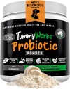TummyWorks Pólvora Probiótica para perros & gatos. Probióticos para la salud digestiva, apoyo inmunológico, diarrea, gas, picazón " alergias estacionales. Con Enzimas Digestivos & Prebióticos. Made in USA - 160 Scoops