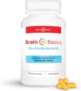 Ultra - Pura bereberina HCL Suplemento 500mg para la salud cerebral - no GMO, sin gluten 120 cápsulas Vegan de suplemento de bereberina (Made en EE.UU.)