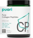 Puori - CP1 Pure Collagen Peptides Powder - Pelo, Piel, Nails - Hidrolyzed Protein, Unflavored, 30 Servings