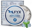 FYX Caffeine Nootropic Pouches – Clean Energy & Focus with Alpha-GPC, L-Tyrosine & L-Theanine – 60mg Caffeine Pouches – Pouches Alfa Sin Azúcar – 5-Pack (5-Count, Peppermint)