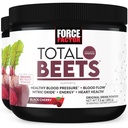 FACTOR DE FORCE FACTOR Total Beets Superfood Beet Root Powder 2-Pack, Nitratos para apoyar Circulación, Flujo de Sangre, Oxido Nitrico, Energía, Resistencia, Stamina, Cardiovascular Heart Health Supplement, 60 Servings