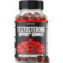 Testosterona Gummies para Hombres (60 Conde) Suplemento de testosterona para Hombres - Booster de prueba Premium - Soporte Fuerza, resistencia, conducción &amp; rendimiento - Tercera Parte testado, no GMO, Vegan seguro &amp; Made in USA