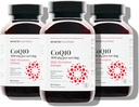 SMARTERNUTRITION CoQ10 400 mg Alta absorción - Naturalmente Fermented Ubiquinone w / Aceite de Oliva Cold-Presed Orgánica - para la salud del corazón, energía celular - No GMO, Gluten Gratis - 180 Conteo[90-Day Supply]