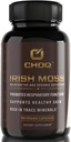 Irlandés Moss Capsules 2250mg - Orgánica Wildcrafted Chondrus Crispus - Immune & Digestive Support Superfood - 92 Minerals & Vitaminas - Lab Tested - 90 cápsulas Vegan
