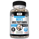 Kaya Naturals Multivitamina para Hombres - Multivitamina de la próstata masculina - Suplemento diario multi mineral - Píldoras para hombres - Soportes Prostata saludable - Vitaminas para Hombres - 30 cápsulas vegetarianas