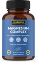 Complejo de magnesio -Triple Blend 100% Chelated Mag Suplemento-Magtein Magnesium L-Threonate for Memory & Brain Health -Glycinate, Sleep Well-Taurate- Relaxation