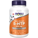 Now Supplements, 5-HTP (5-hydroxytryptophan) 200 mg, Double Strength, Neurotransmitter Support*, 120 Veg Capsules (Pack of 12)