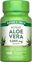 La verdad de la naturaleza Aloe Vera Softgels TEN 5000mg TENER 100 Cuenta TENIDO NO GMO Y Gluten Suplemento Libre
