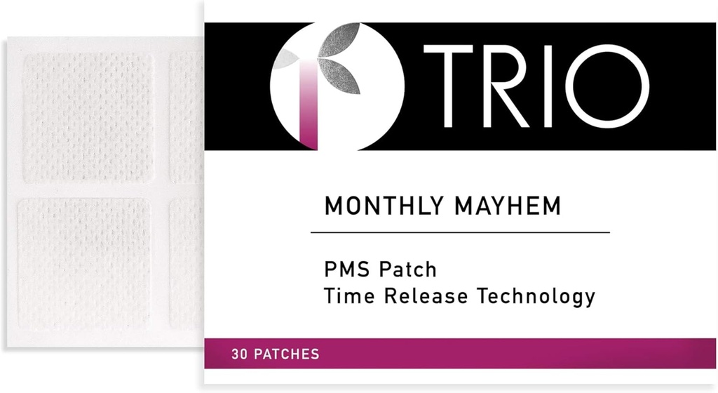 Trio Mensual Mayhem Patches - Suplementos de Defensa de Cáncer