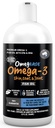 Omegease Fish Oil for Dogs & Cats - Finest for Pets Omega 3 for Cats & Dogs - Suplemento para la piel " Coat, picazón, cama, articulaciones " Immune Health - 100% Puro Omega Fish Oil con EPA " DHA (32 oz)