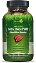 Irwin Naturals Pro-Active Nitric Oxide PWR - 60 Líquido Soft-Gels - Blood-Flow Booster con L-Citrulline, Beet Root & Red Spinach