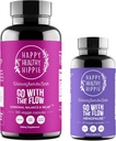 Happy Healthy Hippie Go with The Flow Menopause Support " Go with The Flow Hormone Balance for Women (180ct)