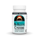 Fuente Naturales N-Acetil Cisteine Antioxidante Apoyo 600 mg Suplemento dietético que apoya la salud respiratoria* - 60 tabletas