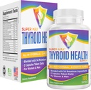 Suplemento de Apoyo a la Tiroides de 3 meses (All-in-1) Fórmula con 14 Ingredientes Activos Silenciosos Suplementos Tiroideos Silencio Complejo de Salud Tiroides Silenciosos Tiroides Apoyo a Mujeres & Hombres