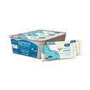 GoMacro MacroBar Barras orgánicas de proteína Vegan - Mantequilla de cacahuete (2.3 Bares de onda, 12 Cuentas)