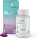 Biosil Advanced Hair + Nail Care - Vitaminas de crecimiento para las mujeres - Fortalecer " Tiras delgadas - 30 cápsulas - Patented ch-OSA - Suministro de 15 días