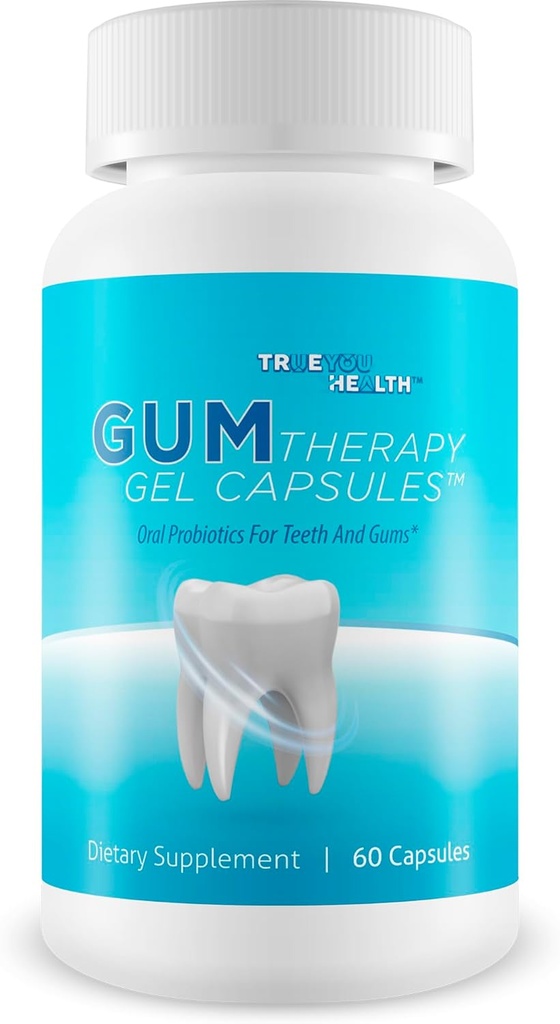 Gum Therapy Gel Capsules - Nuestro mejor Gum & Teeth Support Probiotics - Oral Dental Probiotics Gum Health Supplements - Probiótico de dientes de goma - Nuestros mejores probióticos orales para dientes y gomas - Suplemento de Gum