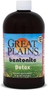 Yerba Prima Liquid Great Plains Bentonite Clay - de la antigua Volcánica Ash - Suplemento Mineral Natural