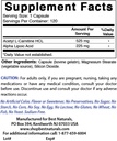Best Naturals Acetyl L-Carnitine y Alfa Lipoic Acid 750 mg & B-100 Complex