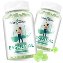 EAA Gummies Aminoácidos esenciales - 60 días de suministro Todos los 9 Aminos esenciales y todos los aminos de cadena ramificada (BCAAs) Azúcar gratis con recuperación muscular Soporte energético no GMO Green Apple Flavor