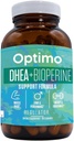 Optimo DHEA y BioPerine para máxima fuerza y absorción 50mg ¦ Optimize Hormon Levels l Boost Energy l Stamina l Vitality l Metabolism  durable for Men & Women l 60 Capsules
