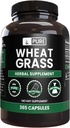 Ingredientes originales puros Grasa de trigo (365 capsules) No hay magnesio o rifles de arroz, siempre puros, lab verificados