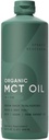 Sports Research Organic MCT Aceite - Keto & Vegan MCTs C8, C10 de Coconuts - Fatty Acid Brain & Body Fuel, Non-GMO & Gluten Free - Aceite sin sabor, Perfecto en Café, Tea & Protein Shakes - 32 oz