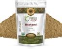 Orgánica Brahmi Leaf Powder (Bacopa Monnieri) - Orgánica & Kosher Certified Н Raw, Vegan, Non GMO & Gluten Free ← USDA Certified  durable Origin - India (1/4 LBS)