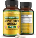 Cápsulas de vinagre de manzana ACV Pro Certified Organic con madre ACV Píldoras Detox Cleanse Acid Reflux Relief Support Suplemento Ginger Root Cayenne Pepper Powder