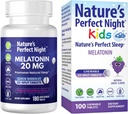 Perfect Night Bundle _ Melatonin 20mg Silencio Kids Melatonin 1mg Silencio 180 Conde Silencio 100 Conde Silencio Sugar Gratis Silencio Gluten Free ← No-GMO Silencio Vegan