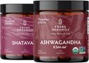TRIBE ORGANICS Hormonal Wellness Duo - Ashwagandha & Shatavari Capsules - Apoya el bienestar y el equilibrio de las mujeres