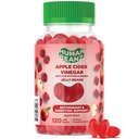 Manzana Cider Vinegar Jelly Bean Gummies con la madre y el jengibre, Suplementos dietéticos vegetarianos para hombres y mujeres, Asistencia sanitaria digestiva, 120 Manzana Blast Jelly Beans, Kosher