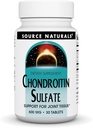 Fuente Naturales Condroitina Sulfato 600mg, Soporte para tejidos conjuntos,30 Tabletas
