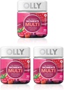 El suplemento multivitamina de las mujeres Olly Perfect, con ácido fólico Biotin & Blissful Berry, 90 cuentan (45 Day Supply), 3 Pack