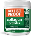 Péptidos de colágeno sin sabor con aceite MCT, 14.3 onzas, Proteína de colágeno de gran tamaño para la piel, el hueso y el soporte conjunto, Ranura de pasto, sin hormonas agregadas