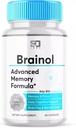 Boost Your Brain Pulwer: Brain-ol Advanced Memory Fórmula, 60 capsules, Ayuda con la memoria, Focus, Daily Cognitive Support, Brain Fog & Wellness