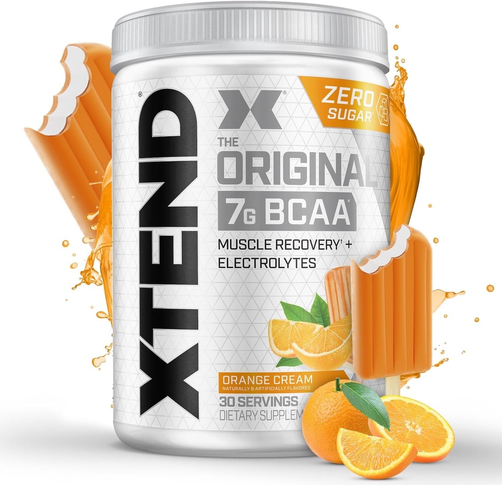 [BRSRMGADCIJQ43T3] Xtend Original BCAA Powder 7g BCAA y 2.5g L-Glutamina, Sugar Free Post Workout Muscle Recovery Drink with Amino Acids for Men & Women, 30 Servings