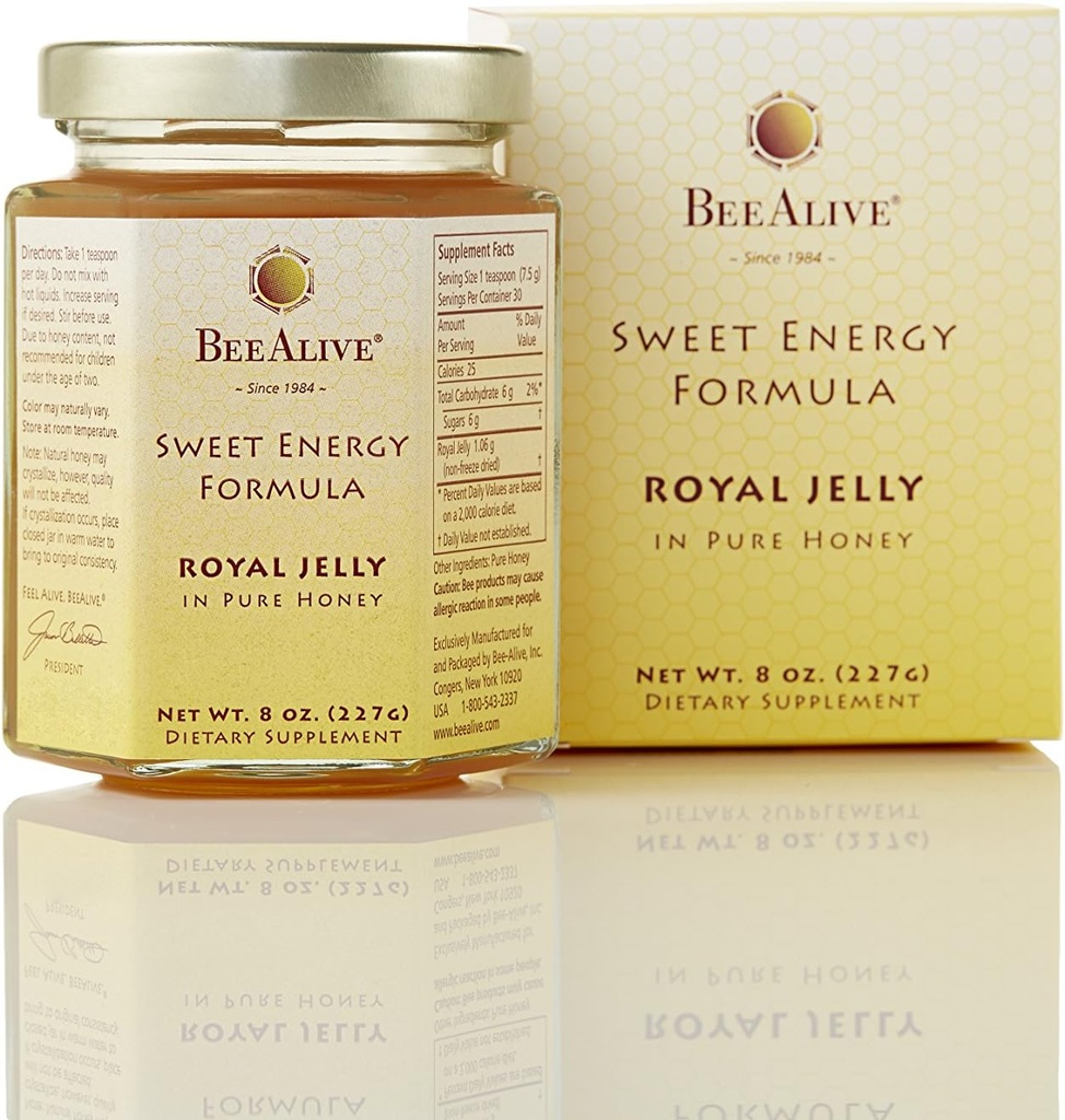 Fórmula de Energía Dulce (la cosecha de reina) Royal Jelly y Honey