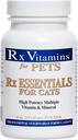 Vitaminas Rx Esenciales para gatos - Suplemento Multivitamínico de Vitamina & Mineral - Añadir a Comida de gato húmedo o seco - Polvo 4 oz