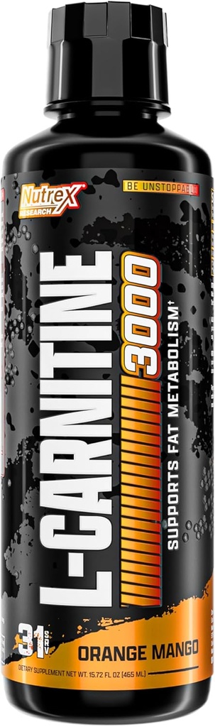 [BRSWGCT4CV6RU2A7] Nutrex Investigación Carnitina líquida 3000 ← Estimulante Gratis Silencio 31 Serviciones 16 Fl Oz