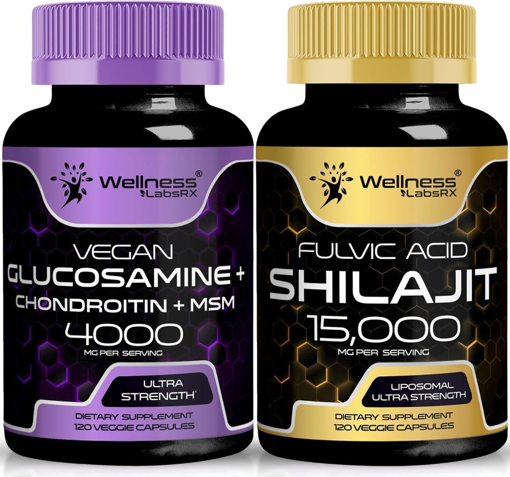 Glucosamine Chondroitin MSM ¦ Shilajit Capsules