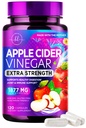 Manzana vinagre cápsulas 1877mg - ACV de fuerza adicional Pills with Vitamin D3 &amp; Zinc - Apple Vinegar Pills Suplemento para la Digestión, Energía &amp; Apoyo Inmunitario, No GMO, Botellado en EE.UU. - 120 cápsulas
