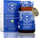 Bacopa Monnieri Suplemento - Bacopa Suplementos Silencio USDA Organic Bacopa Monnieri Orgánica Silencio 20X Concentrated Extract tención 50% Bacosides ANTE Brahmi Capsules  60 Bacopa Monnieri Capsules  Bacopa Extract