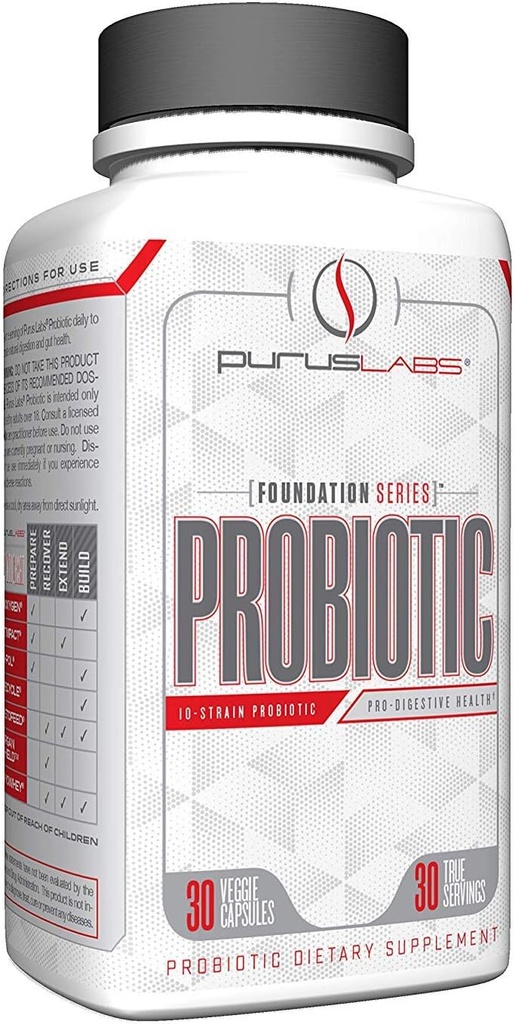 Laboratorios de Purus Cápsulas PROBIOTIC, 30 Actuaciones