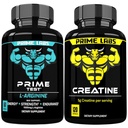 Prime Labs L Arginine (60 ct) + cápsulas de crema (120 ct)