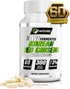 herbolab Korean Red Ginseng Fermented 10:1 (13% ginsenosides) - Genuine Panax Ginseng de Corea 6 años Old Roots - Patented Extract Technology