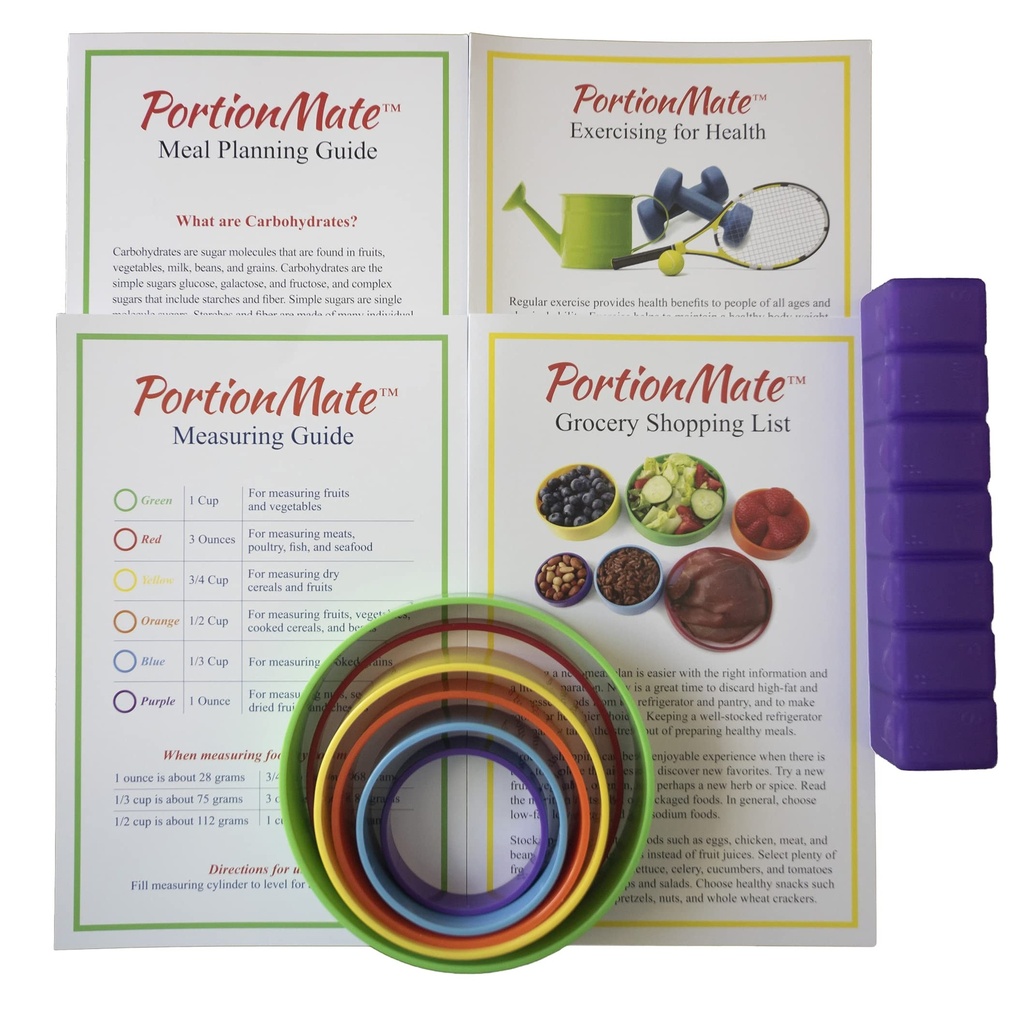 Perfect Portions - The Portion Control Quick Start Kit - Now Portion Control is Fast, Affordable, and Accurate!, (PMPP82)