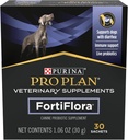 Plan Purina Pro Suplementos Veterinarios FortiFlora Suplemento Probiótico Perro, Suplemento Nutricional Canino - 30 ct. Box