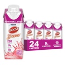 BOOST Bebida Nutricional Clara Breeze - 250 Calories - 19 Vitaminas & Minerales - 9 g Proteína – Bebida Nutricional Fortificada con Vitamina A & Zinc - Sabor de Berry Salvaje - 8 fl oz (Pack of 24)